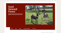 Desktop Screenshot of goodstewardfarms.com